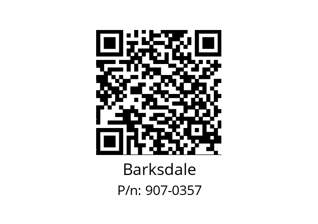   Barksdale 907-0357