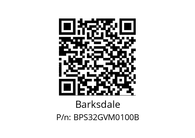   Barksdale BPS32GVM0100B