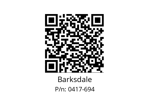   Barksdale 0417-694