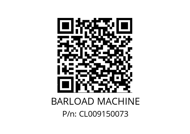   BARLOAD MACHINE CL009150073