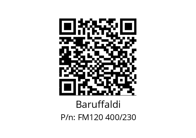   Baruffaldi FM120 400/230