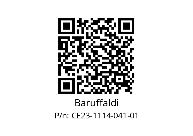   Baruffaldi CE23-1114-041-01