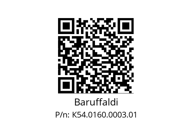   Baruffaldi К54.0160.0003.01