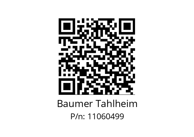   Baumer Tahlheim 11060499