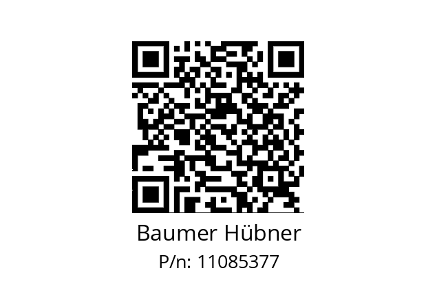   Baumer Hübner 11085377