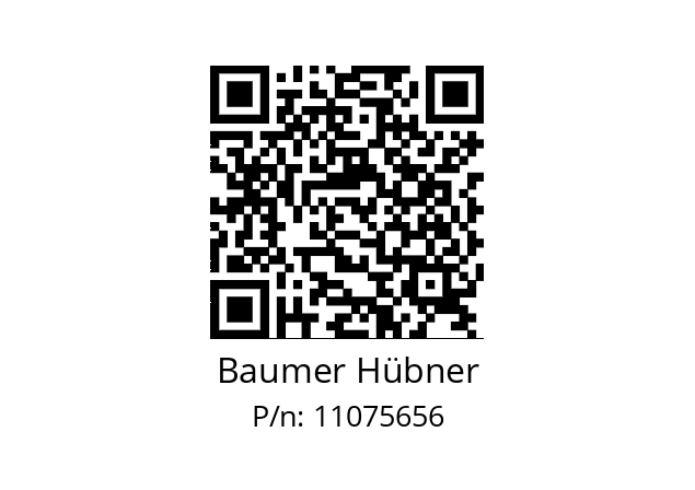   Baumer Hübner 11075656