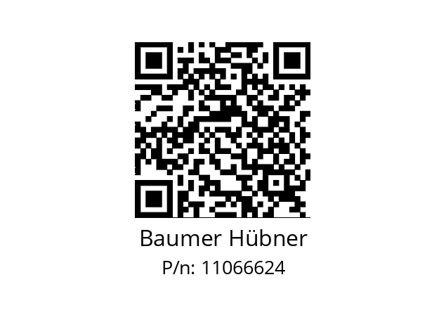   Baumer Hübner 11066624