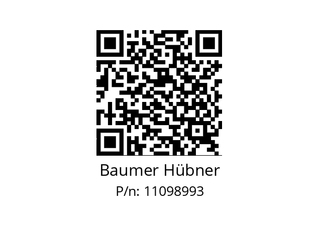   Baumer Hübner 11098993