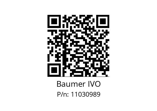   Baumer IVO 11030989