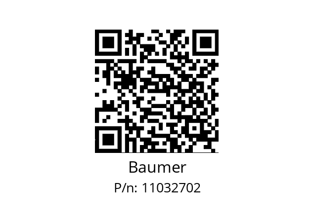   Baumer 11032702