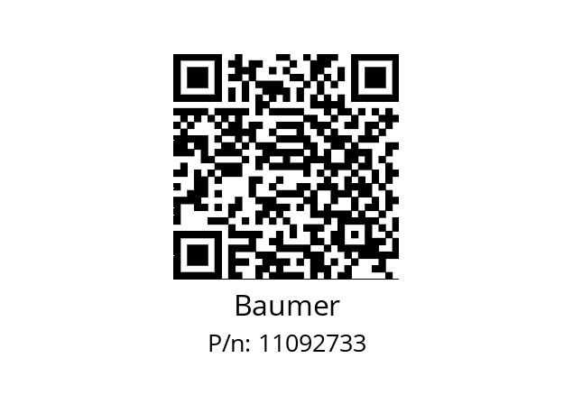   Baumer 11092733