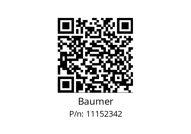   Baumer 11152342