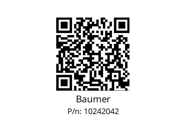   Baumer 10242042