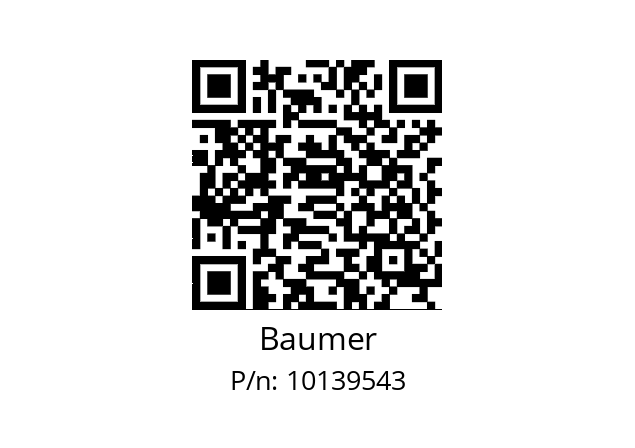   Baumer 10139543