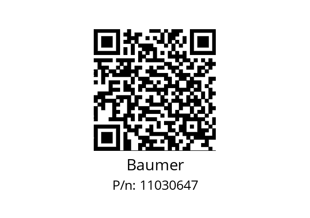   Baumer 11030647