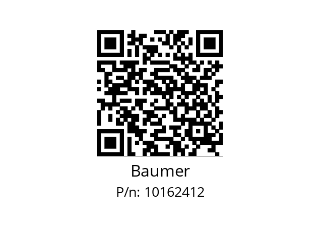   Baumer 10162412