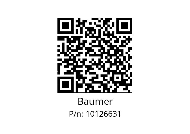   Baumer 10126631