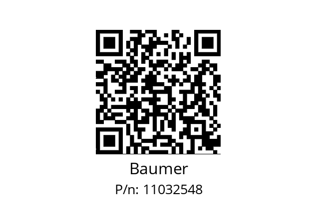   Baumer 11032548