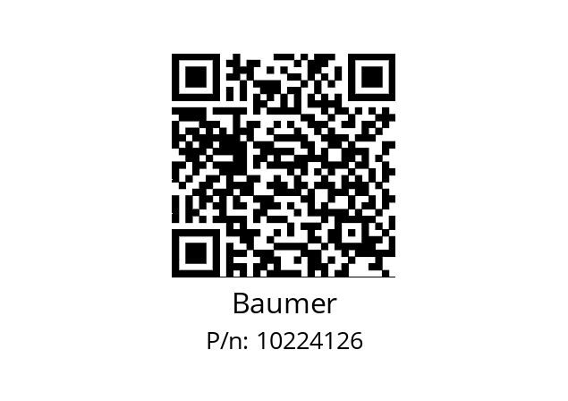   Baumer 10224126