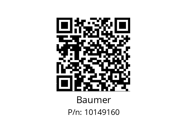   Baumer 10149160