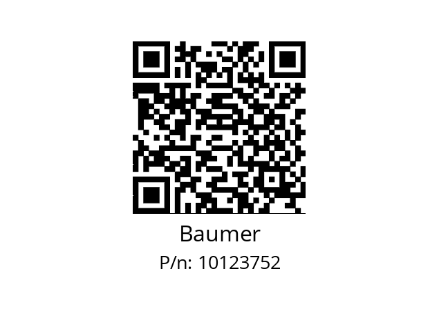   Baumer 10123752