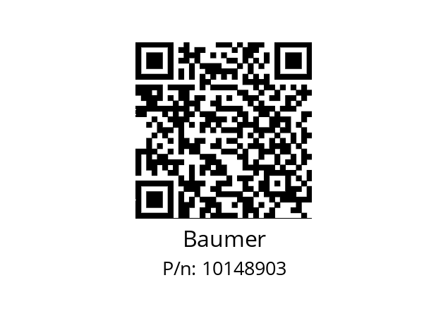   Baumer 10148903