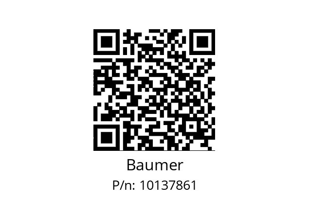   Baumer 10137861