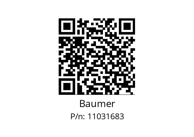   Baumer 11031683