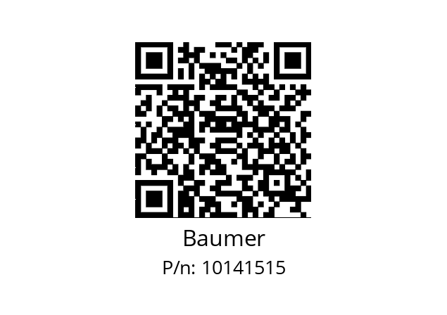   Baumer 10141515