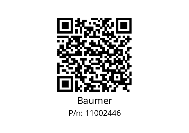   Baumer 11002446