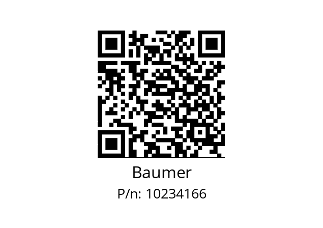   Baumer 10234166