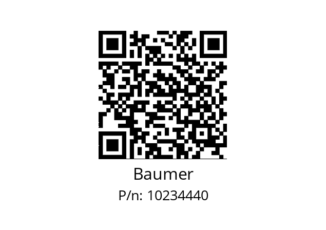   Baumer 10234440