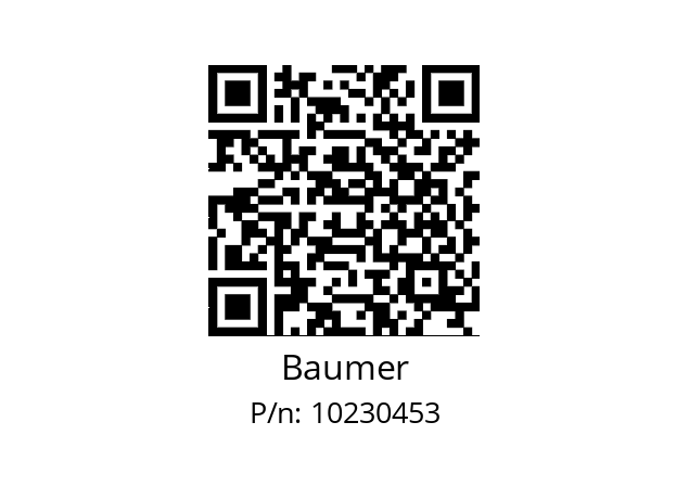   Baumer 10230453