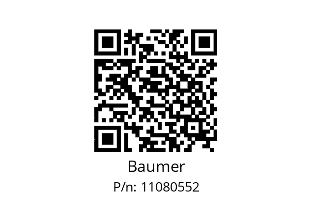   Baumer 11080552