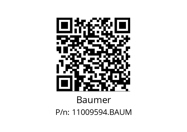   Baumer 11009594.BAUM