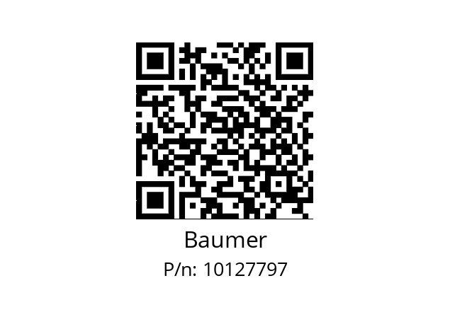   Baumer 10127797