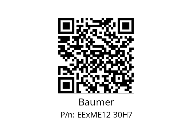   11071908  Baumer EExME12 30H7