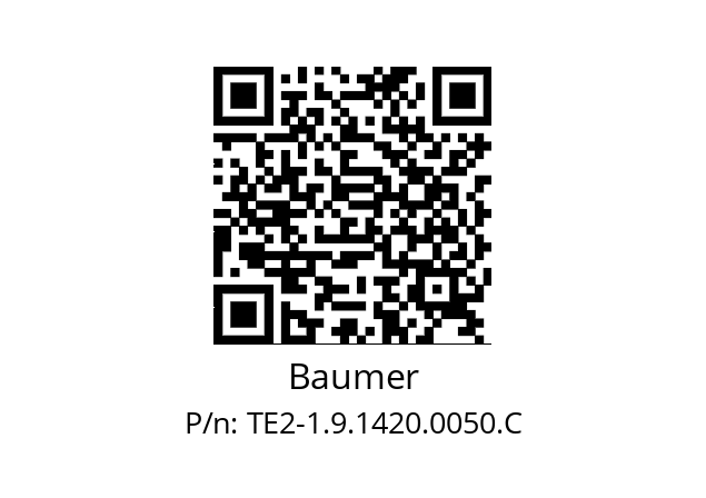   Baumer TE2-1.9.1420.0050.C