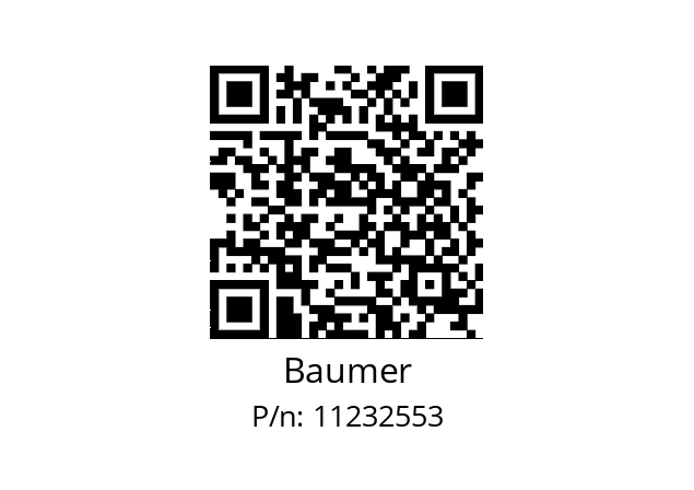   Baumer 11232553