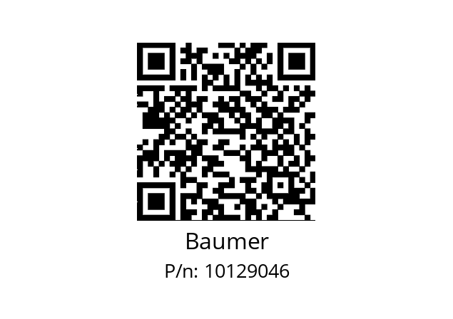   Baumer 10129046