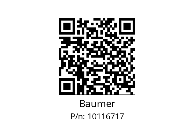   Baumer 10116717