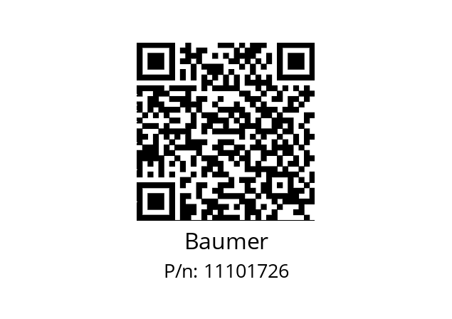   Baumer 11101726