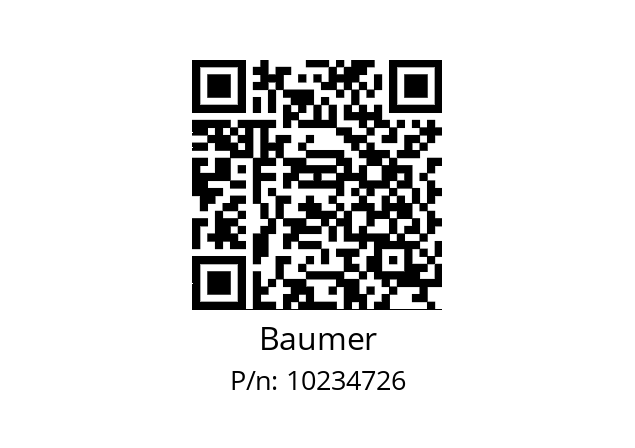   Baumer 10234726