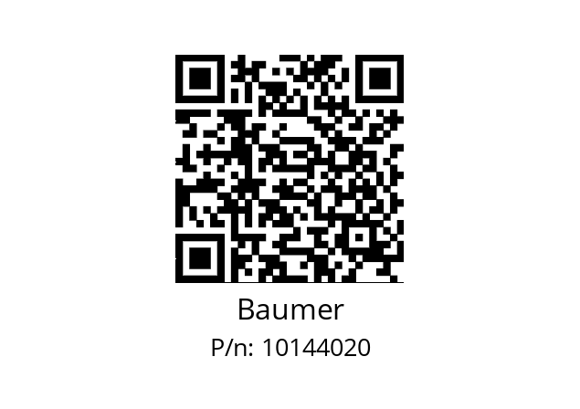   Baumer 10144020