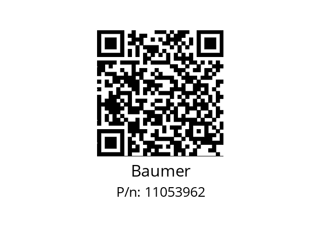   Baumer 11053962