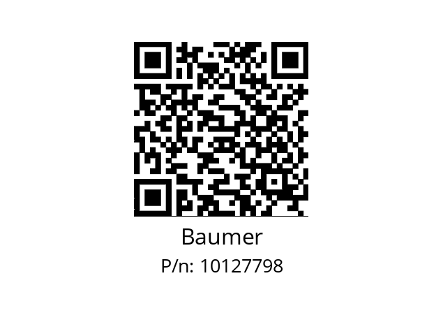   Baumer 10127798