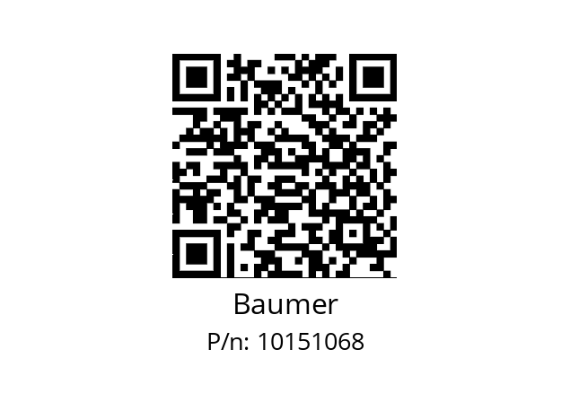   Baumer 10151068