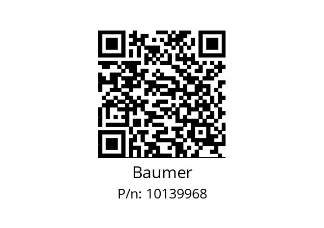   Baumer 10139968