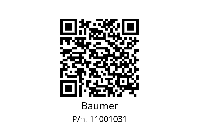   Baumer 11001031