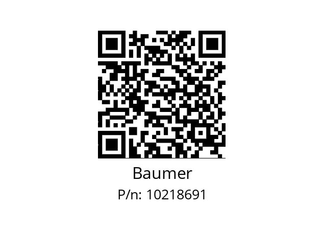   Baumer 10218691